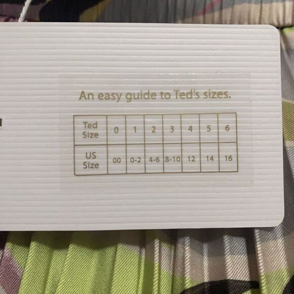 Ted Baker NWT Abstract Midi Skirt - Picture 8 of 9